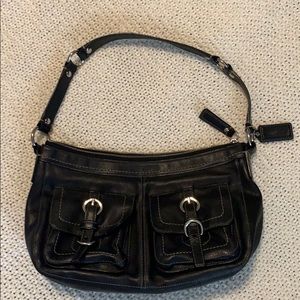 Coach Black Leather handbag